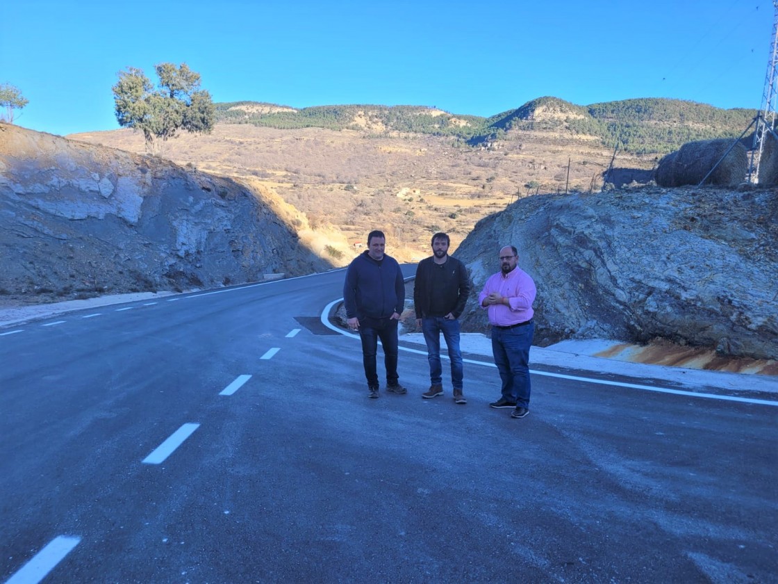 La Diputación de Teruel destinará 1,2 millones para concluir las obras de la carretera de Villarluengo a Tronchón