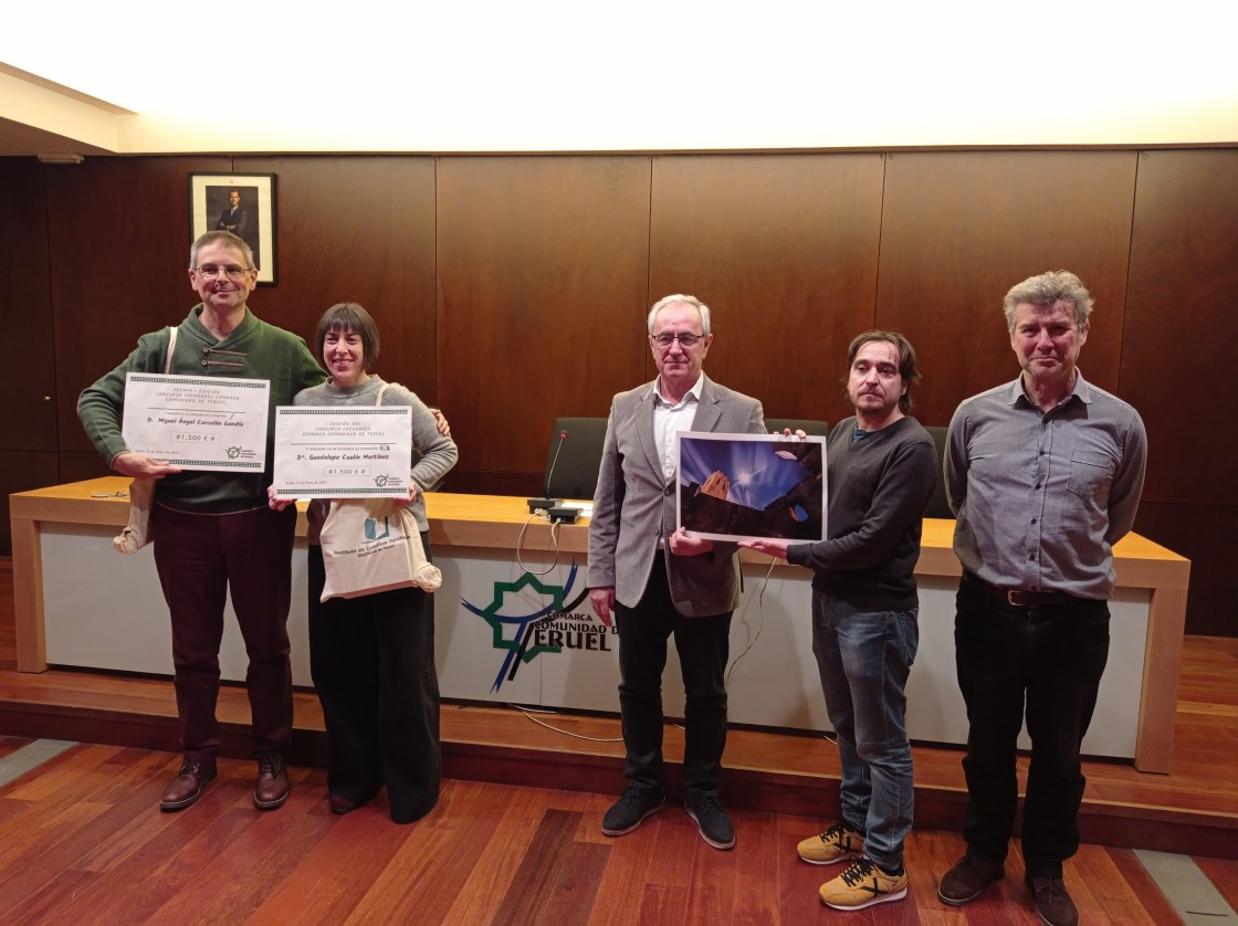Carcelén y Caulín ganan el Premio Creadores de la Comarca de Teruel