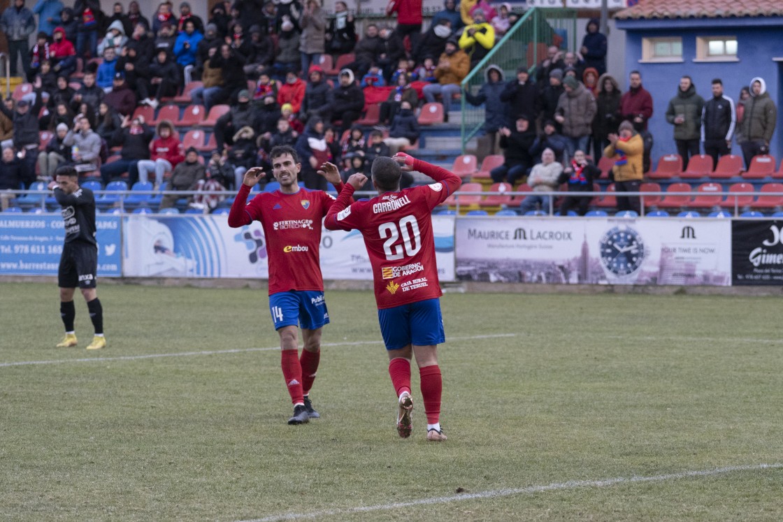 El CD Teruel, un líder con poco gol que saca partido a su fortaleza defensiva