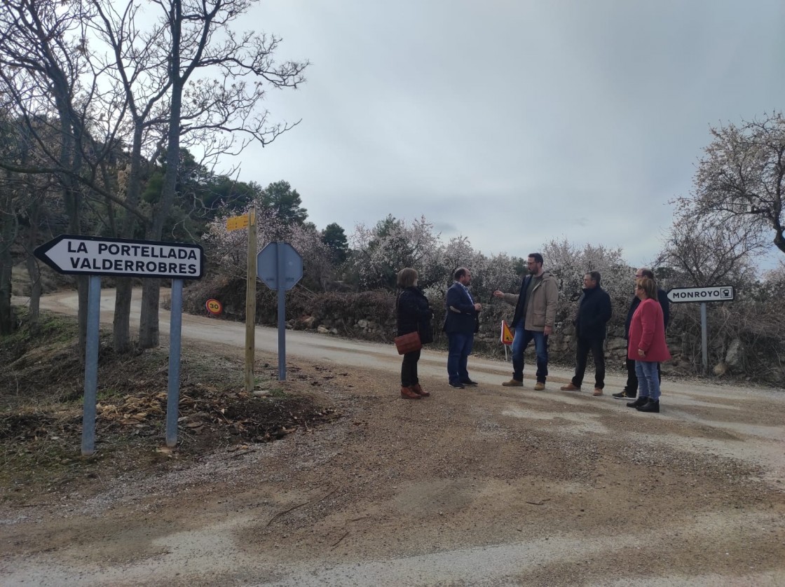 La Diputación de Teruel realizará mejoras este año en las carreteras de Lledó, Fórnoles y Ráfales