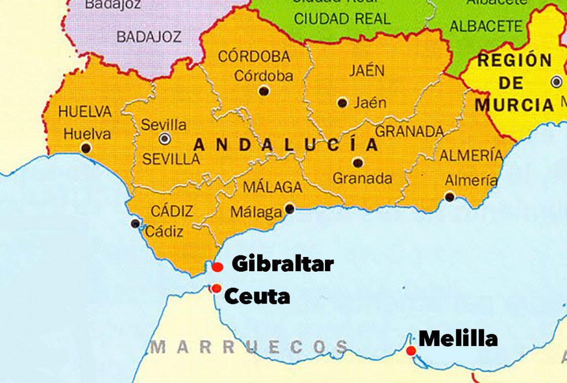 La reinvindicación sobre Gibraltar, Ceuta y Melilla (o cómo un huevo se puede parecer a una castaña)