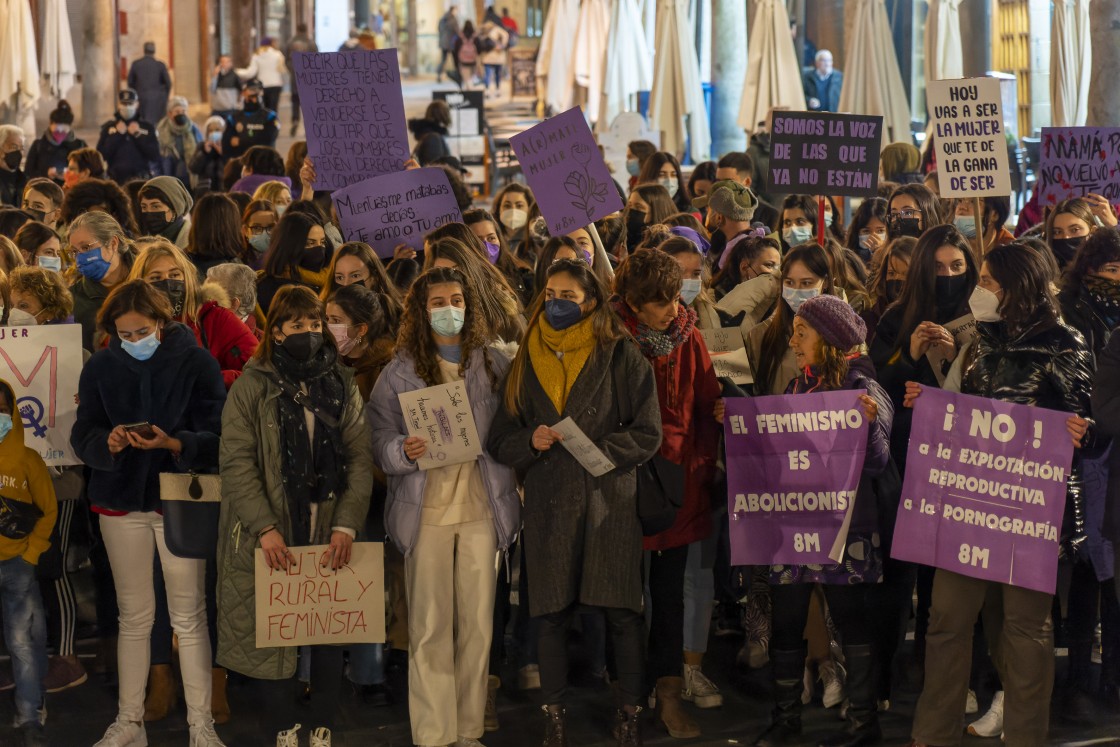 La Asamblea 8M y la Coordinadora  Feminista convocan una manifestación en Teruel en el Día Internacional de la Mujer