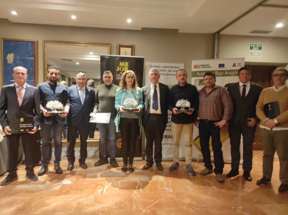 Almazara Artal, de Albalate del Arzobispo, obtiene el Premio al Mejor Aceite del Bajo Aragón 2023