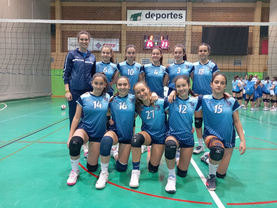 Las Viñas Air toma ventaja en la final provincial infantil de voleibol