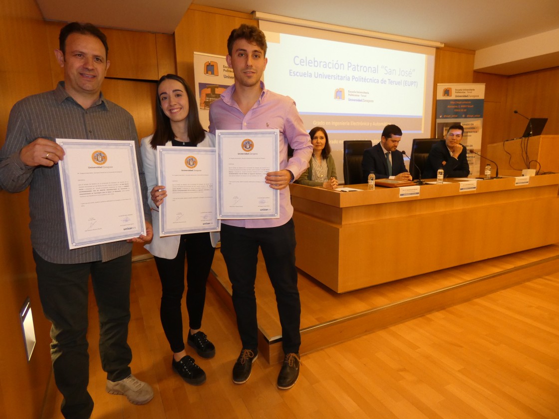 La Escuela Politécnica de Teruel celebra su patrón con la vista puesta en mantener el crecimiento