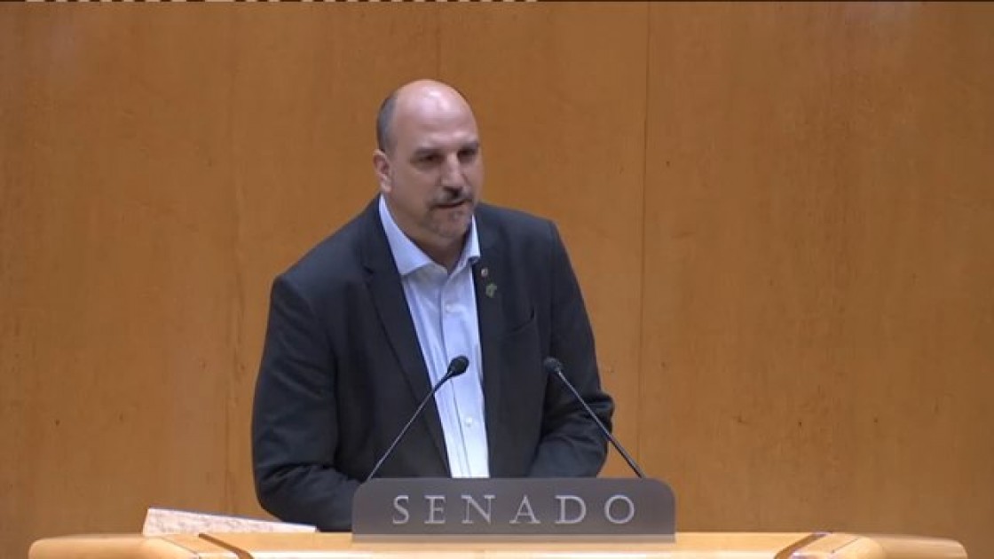 El senador de Teruel Existe Joaquín Egea exige soluciones 