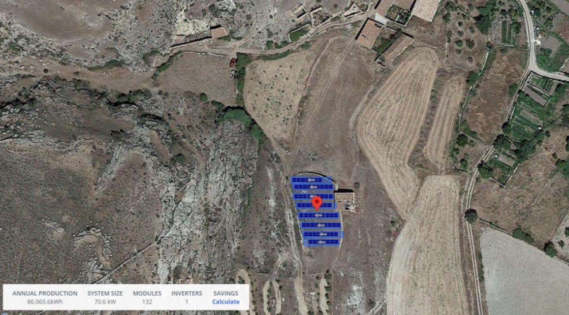 Monforte de Moyuela instala un huerto solar para el abastecimiento energético del pueblo