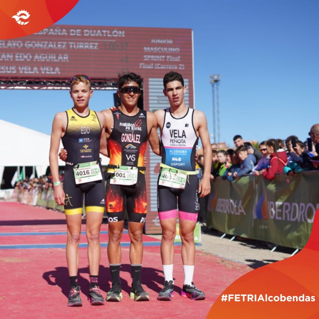 Izan Edo se proclama subcampeón de España de Duatlón Sprint Júnior