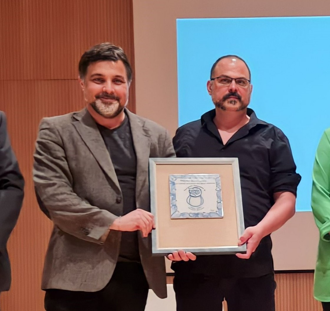 El Centro de Estudios del Bajo Martín recoge uno de los Premios Búho 2023