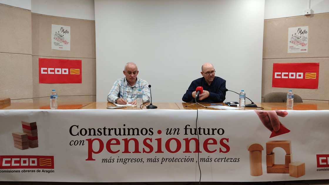 Comisiones Obreras sostiene que el acuerdo de pensiones genera 