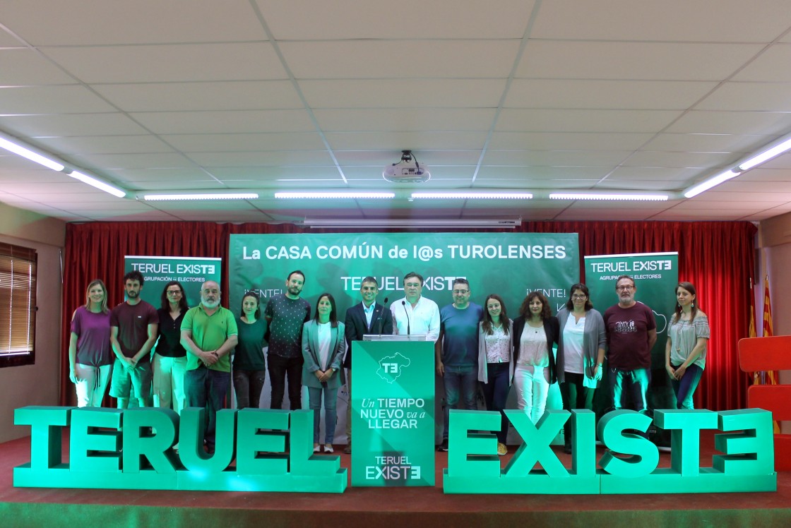 Teruel Existe anuncia un tiempo  nuevo con la candidatura de Antonio Abad en Calamocha