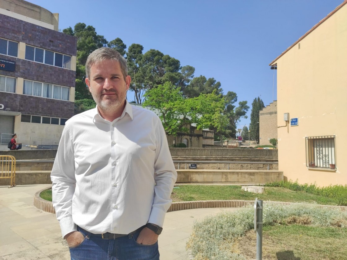 Ignacio Urquizu, candidato a la alcaldía de Alcañiz por el PSOE: 