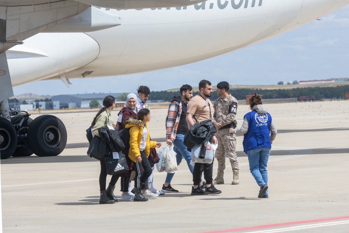 Teruel acogerá a 8 de los 161 refugiados sirios afectados por el terremoto de Turquía que llegan a España