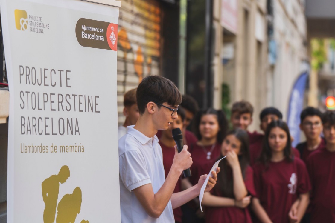 Barcelona preserva la memoria de una víctima de los nazis que nació en Veguillas de la Sierra