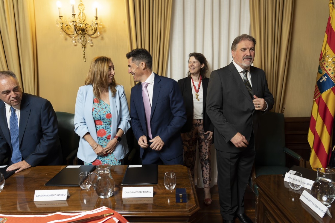 Cruzado, Oliván, Méndez y Romero toman peso en el nuevo equipo de gobierno de Emma Buj en el Ayuntamiento de Teruel