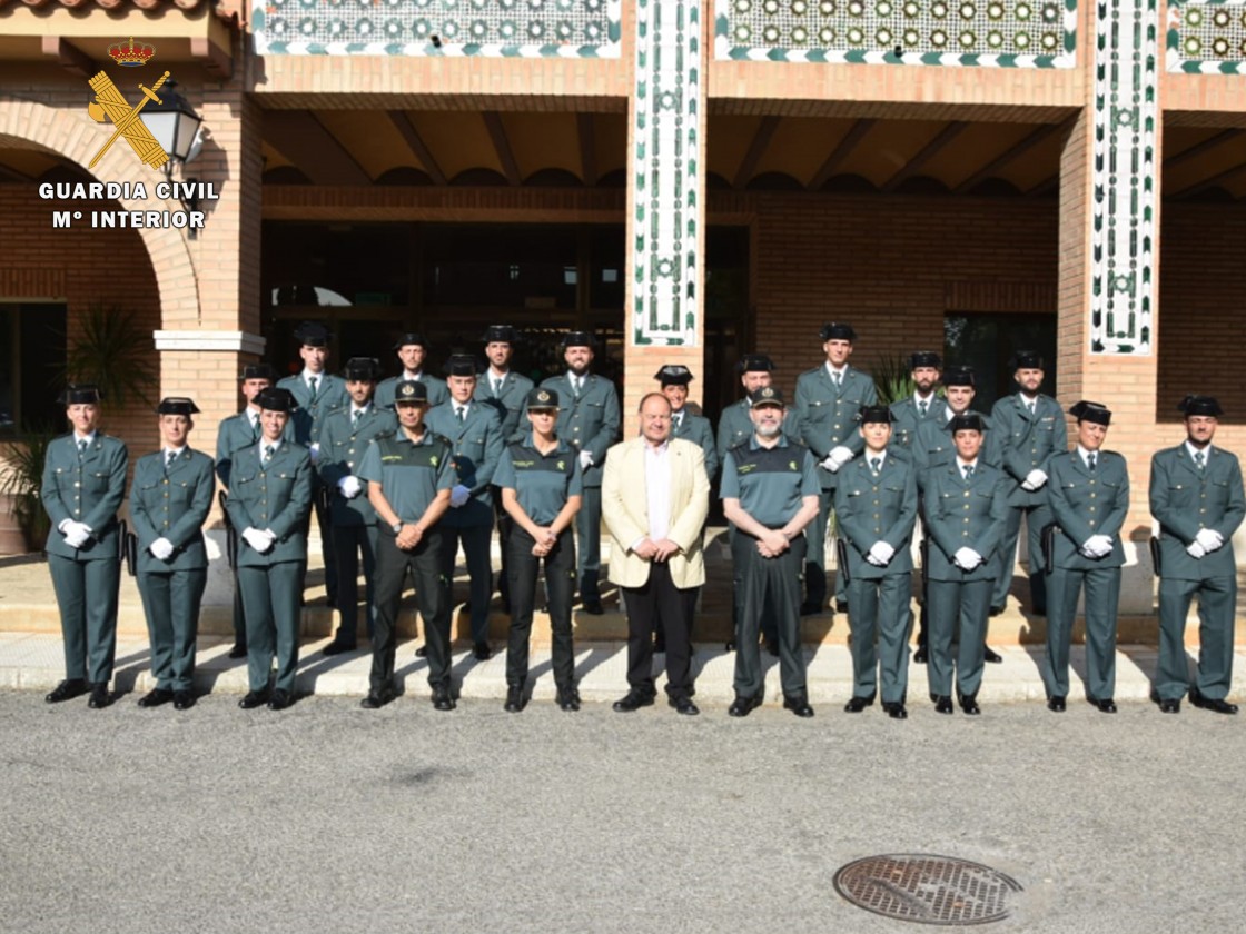 Veinte agentes de la Guardia Civil se incorporan al servicio en la provincia de Teruel
