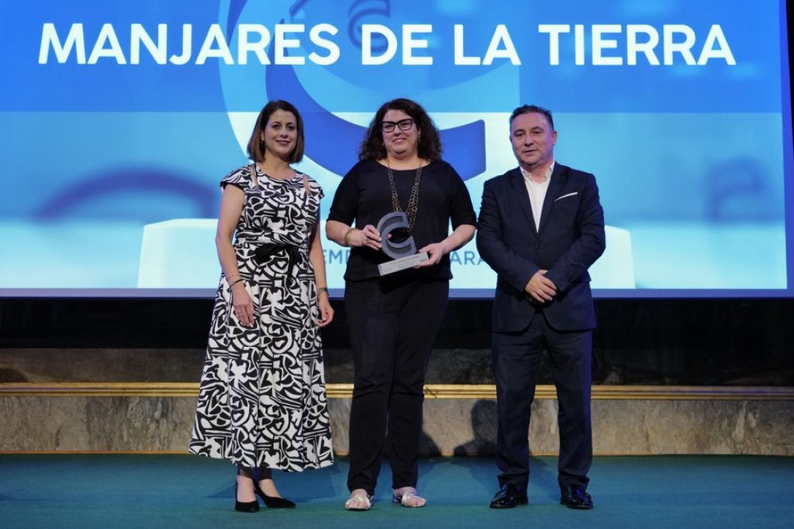 CEOE Aragón premia a Manjares de la Tierra por su contribución al medio rural