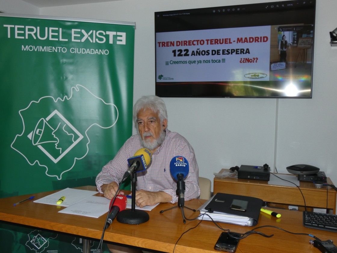 Teruel Existe critica la lentitud en los proyectos para la mejora del ferrocarril