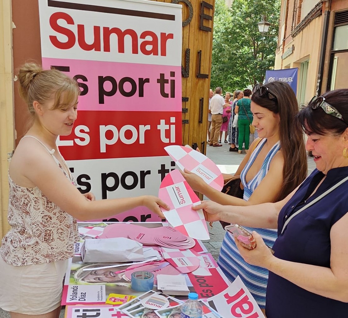 Sumar remarca que son los únicos con propuestas para mejorar la vida del ciudadano