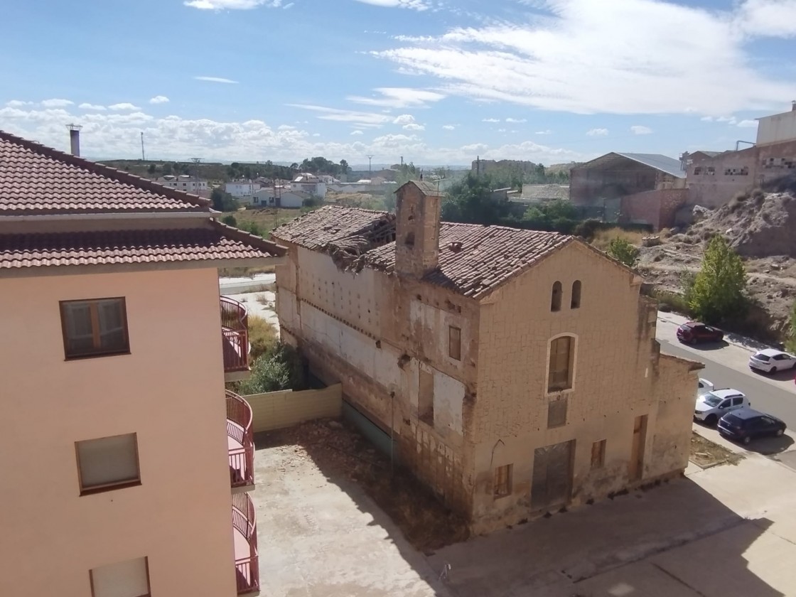 El Ayuntamiento de Alcañiz actuará de urgencia en la iglesia de los Capuchinos tras el hundimiento del tejado