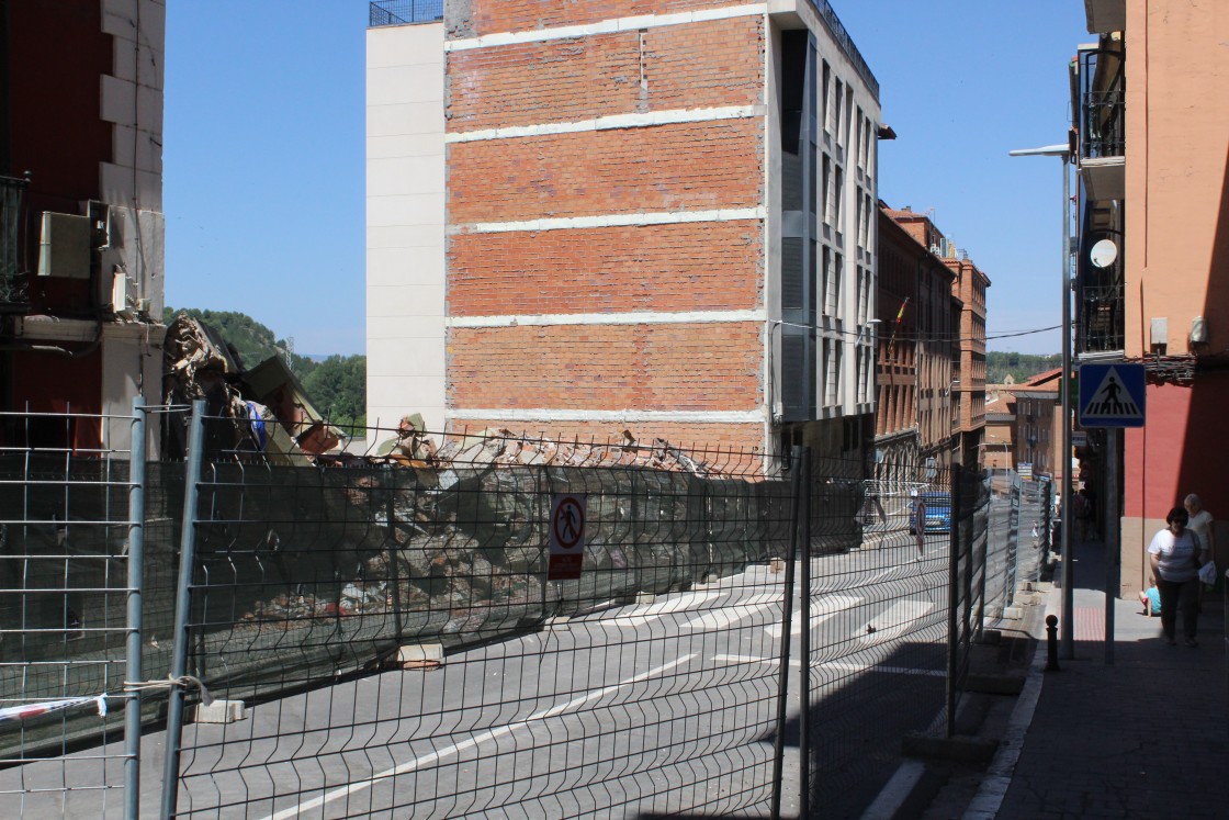 El Ayuntamiento de Teruel sigue esperando la valoración económica para desescombrar San Francisco 21