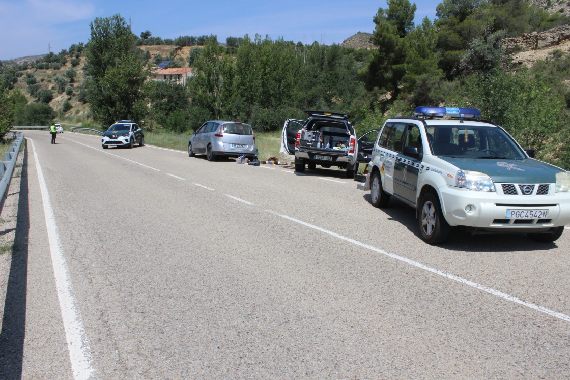 La Asociación Unificada de Guardias Civiles denuncia que la provincia de Teruel pierde este lunes casi cien agentes