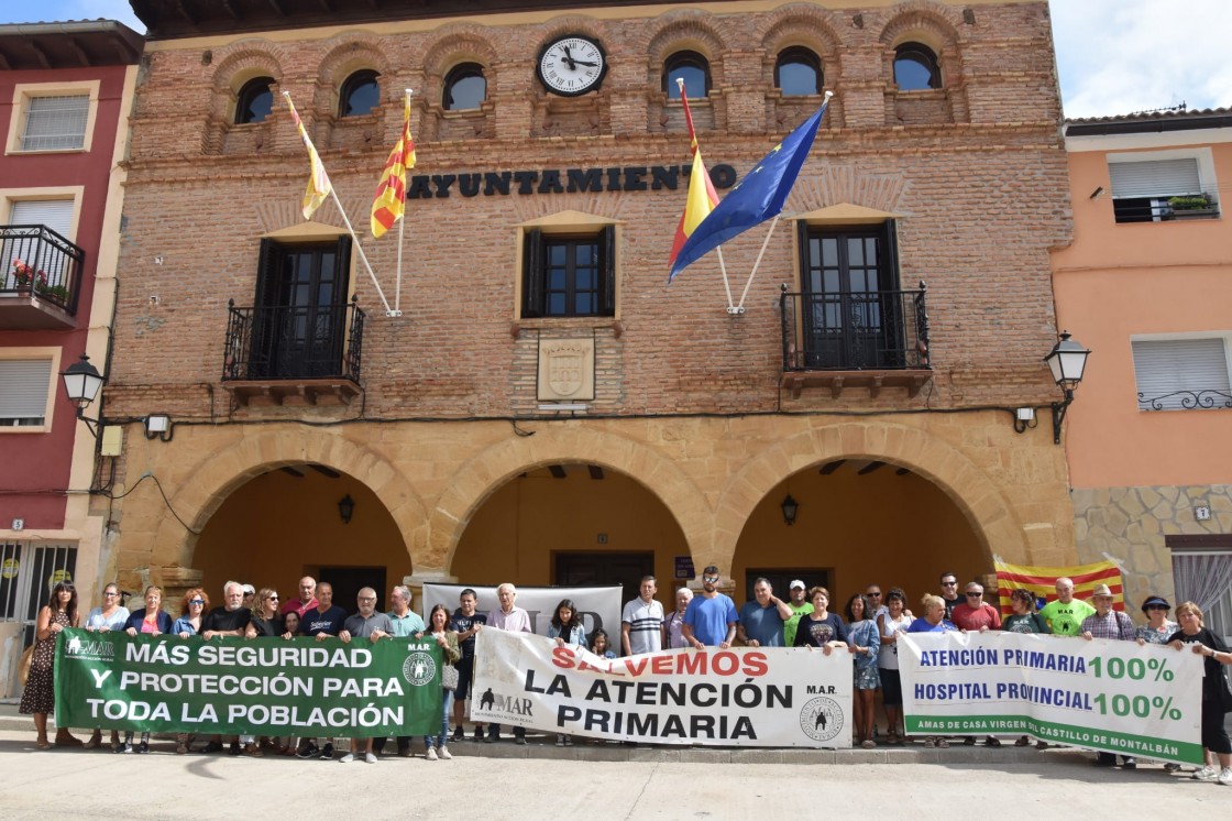 El Movimiento de Acción Rural acampará frente al ambulatorio de Utrillas como acto de protesta