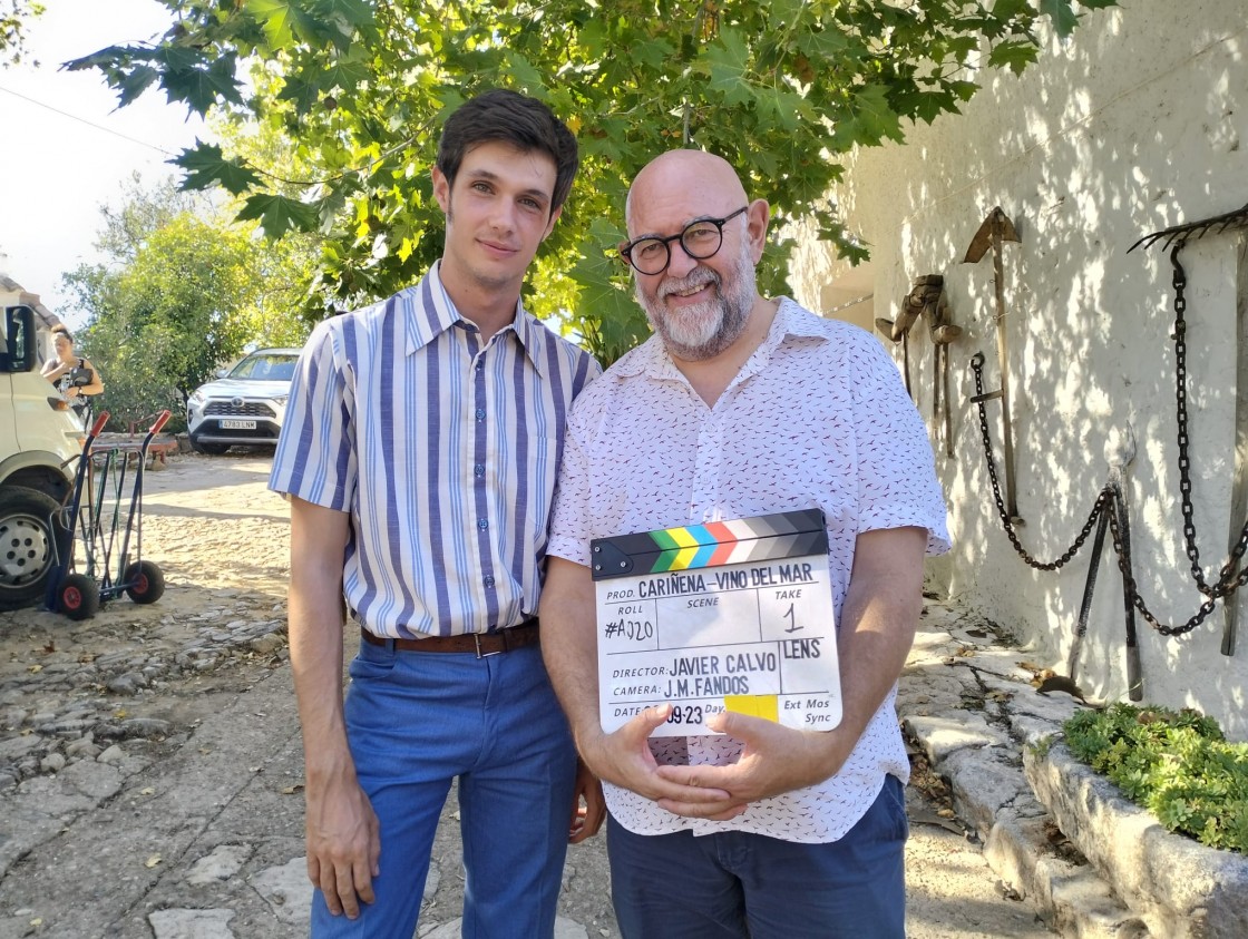 Javier Calvo arranca el rodaje de la película 'Cariñena, vino del mar'