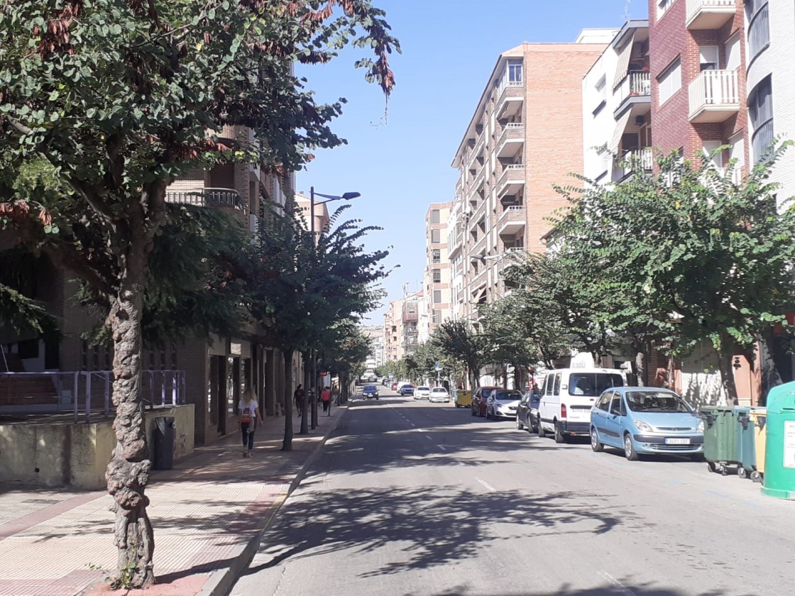 El asfaltado de la avenida Aragón de Alcañiz se iniciará el 16 de octubre