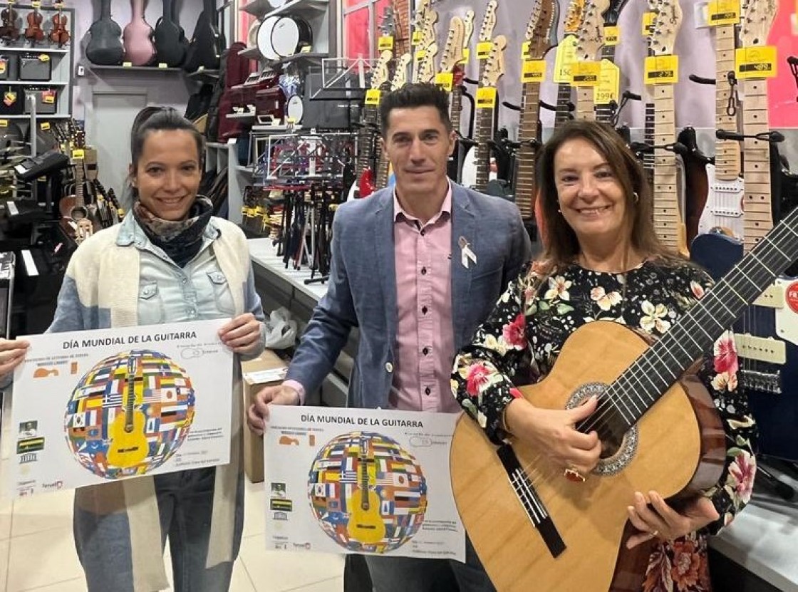 Teruel celebra el Día Internacional de la Guitarra el próximo sábado