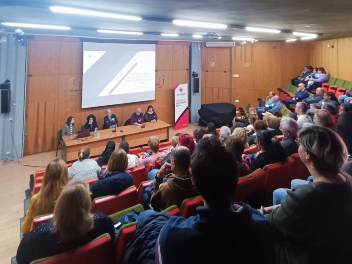 Más de 100 voluntarios de Cruz Roja participan en el Encuentro provincial de Andorra