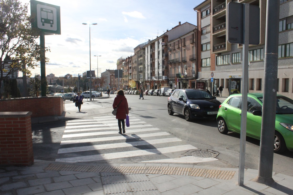 Las obras para mejorar la accesibilidad de las rondas de Teruel, a punto de finalizar