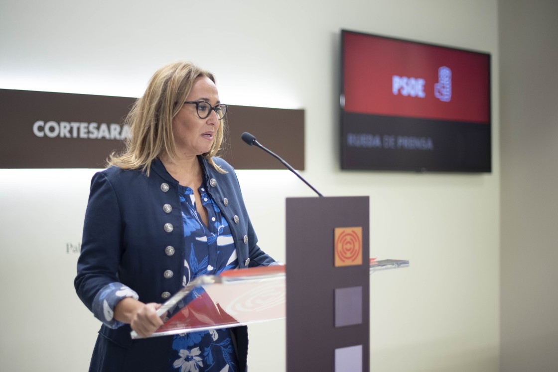 Mayte Pérez critica el “rodillo absoluto”  de PP-Vox al no aceptar enmiendas al PSOE