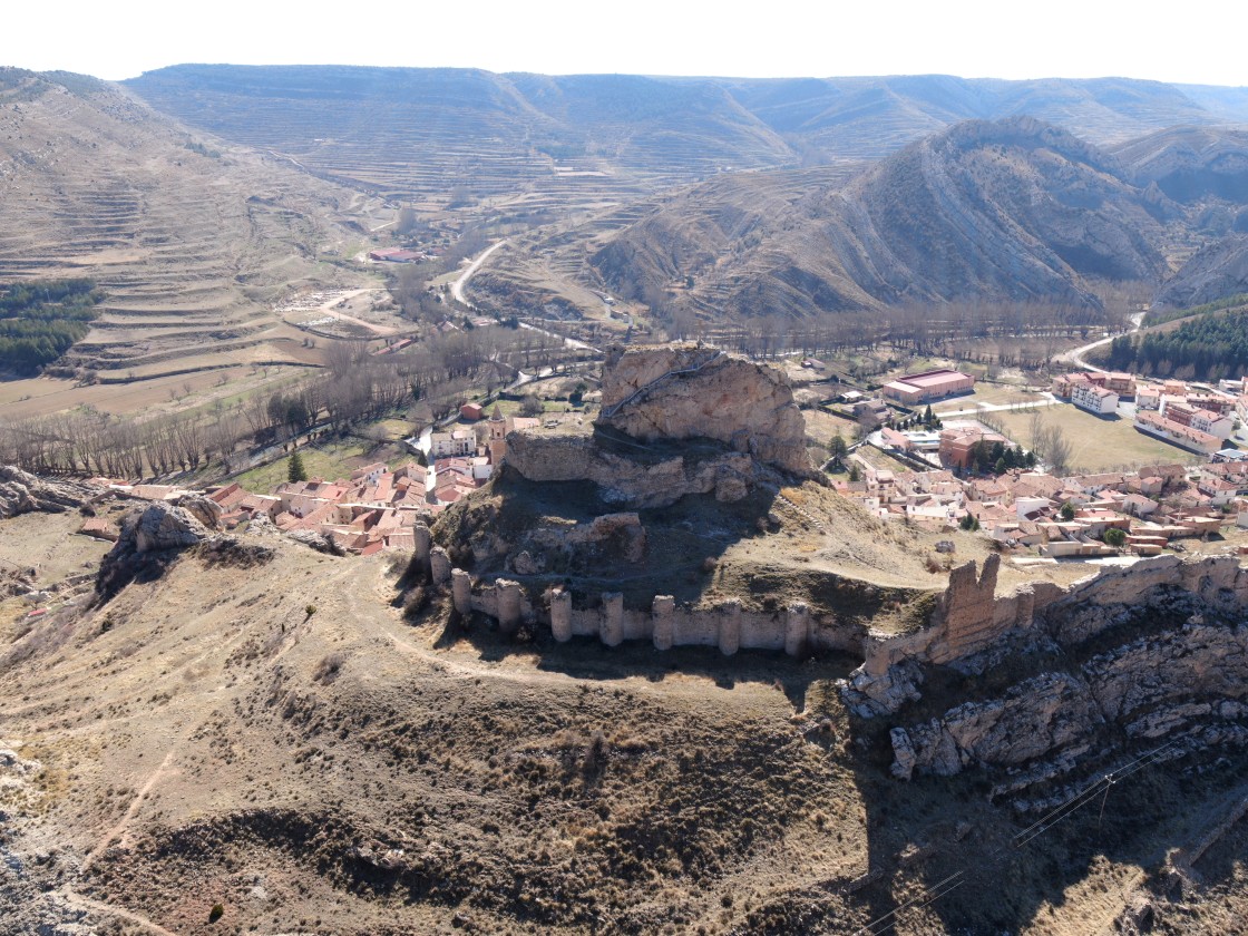 El castillo medieval de Aliaga fue un bastión clave en la I Guerra Carlista