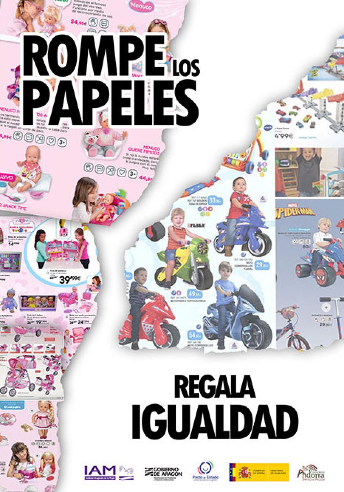 CHA defiende la campaña sobre juguetes no sexistas de Andorra-Sierra de Arcos