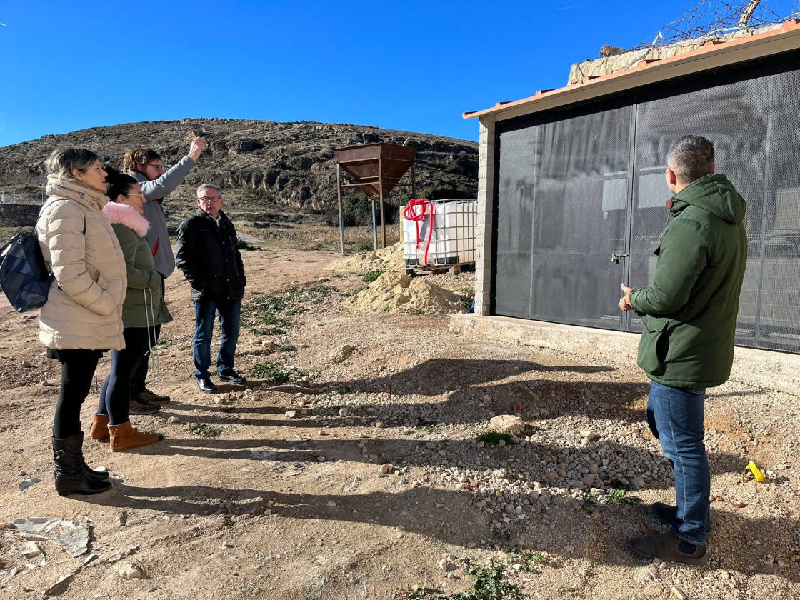 La DPT conoce la comunidad energética de Monforte de Moyuela, exportable a otros municipios