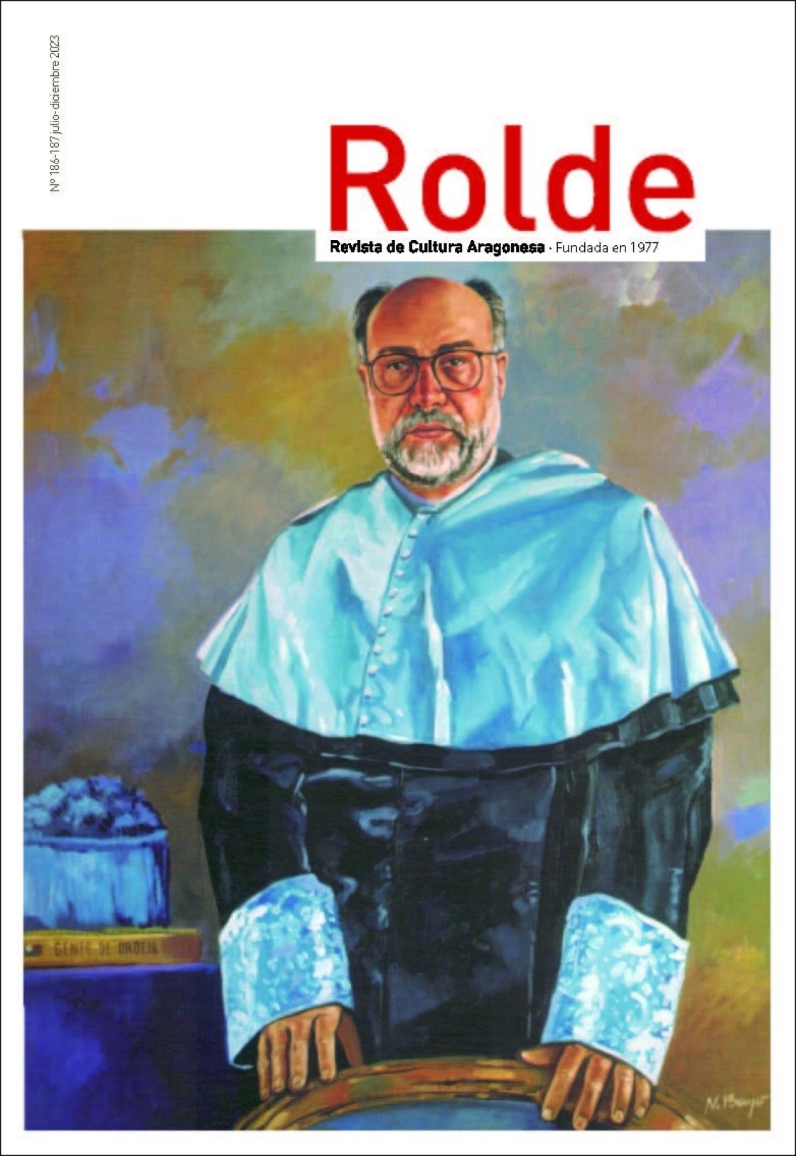 La revista Rolde rinde homenaje  a Eloy Fernández Clemente