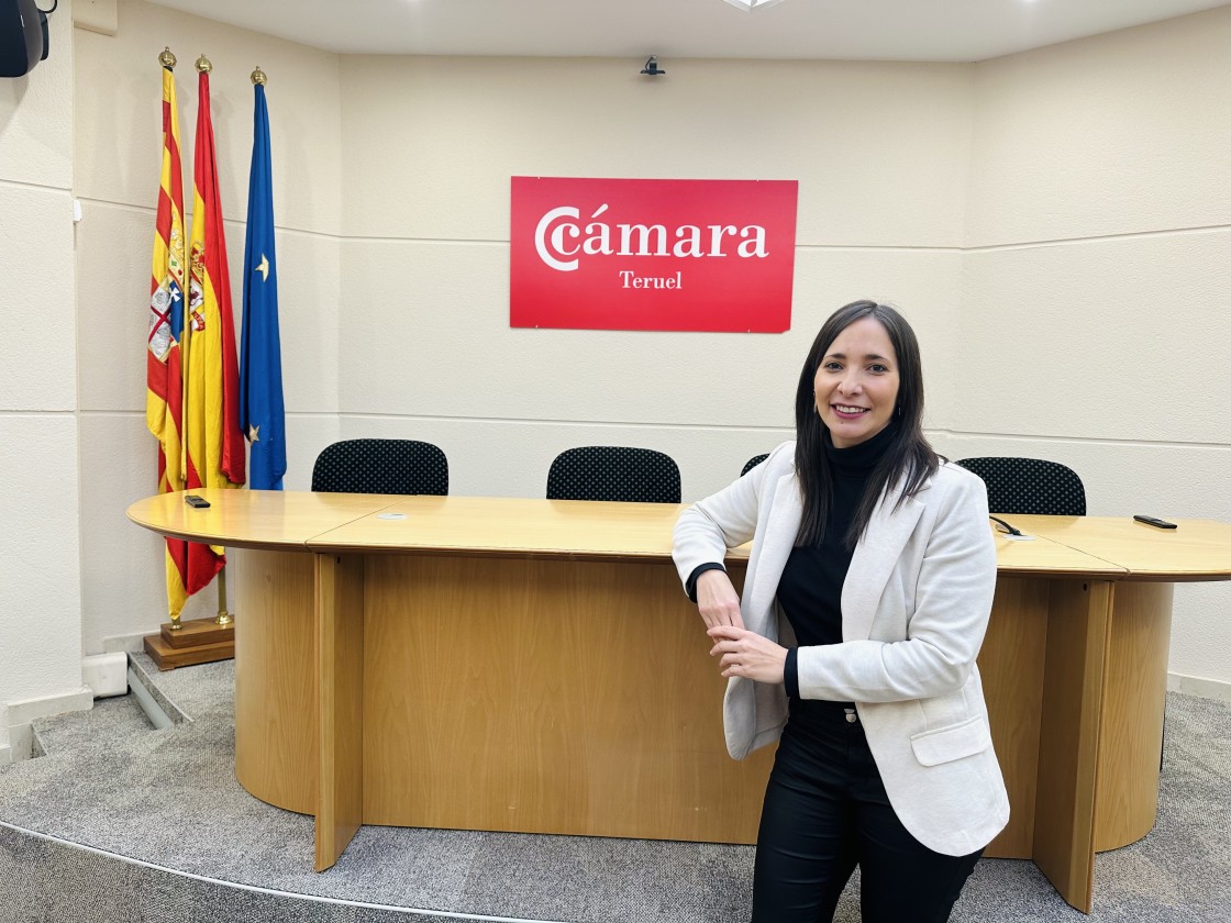 Nuria Ros, vicesecretaria de Cámara Teruel: 