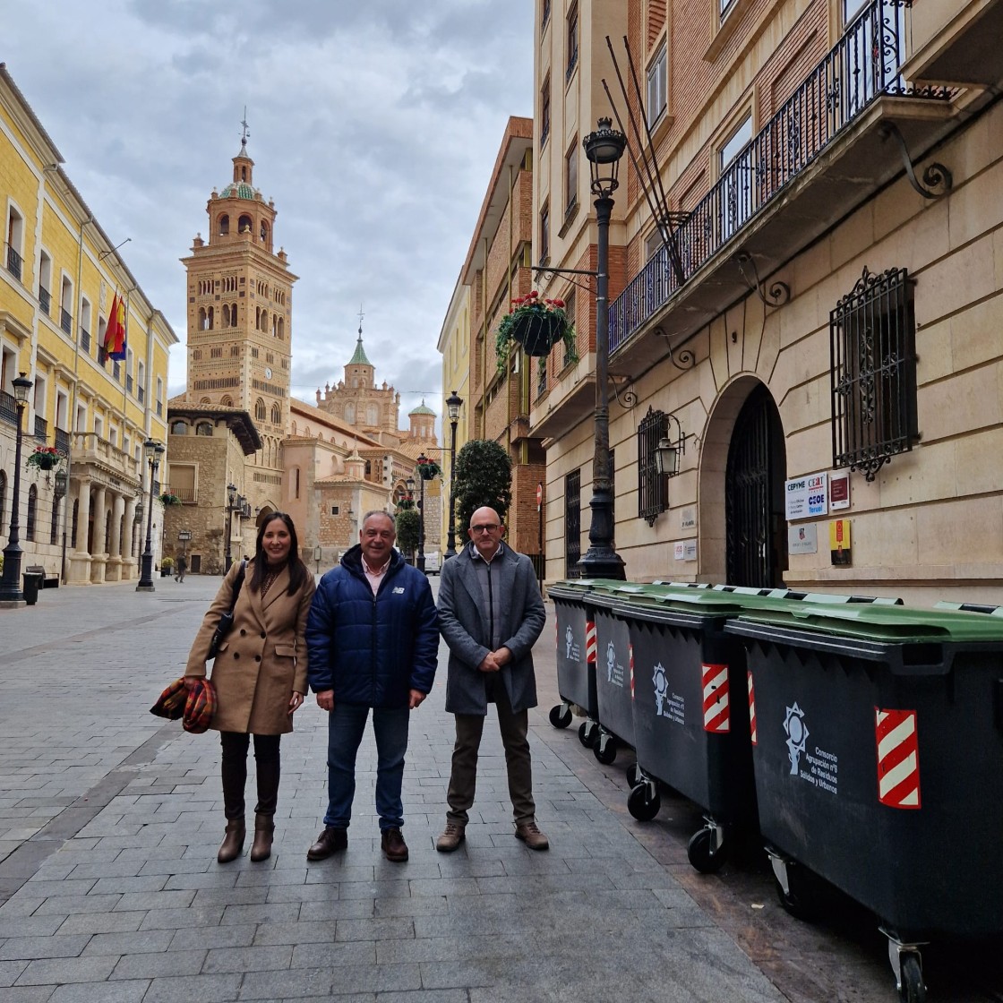 El Ayuntamiento de Teruel duplica los días de recogida de cartón comercial