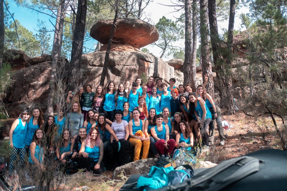 Los Pinares de Rodeno esperan una avalancha de escaladoras con la tercera edición de Albarragirls