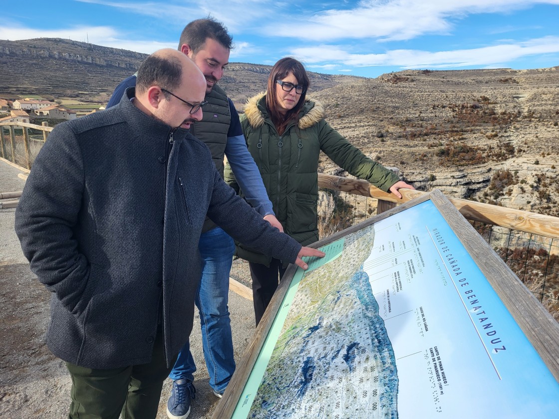 El mirador de La Cañada de Benatanduz, ejemplo de 