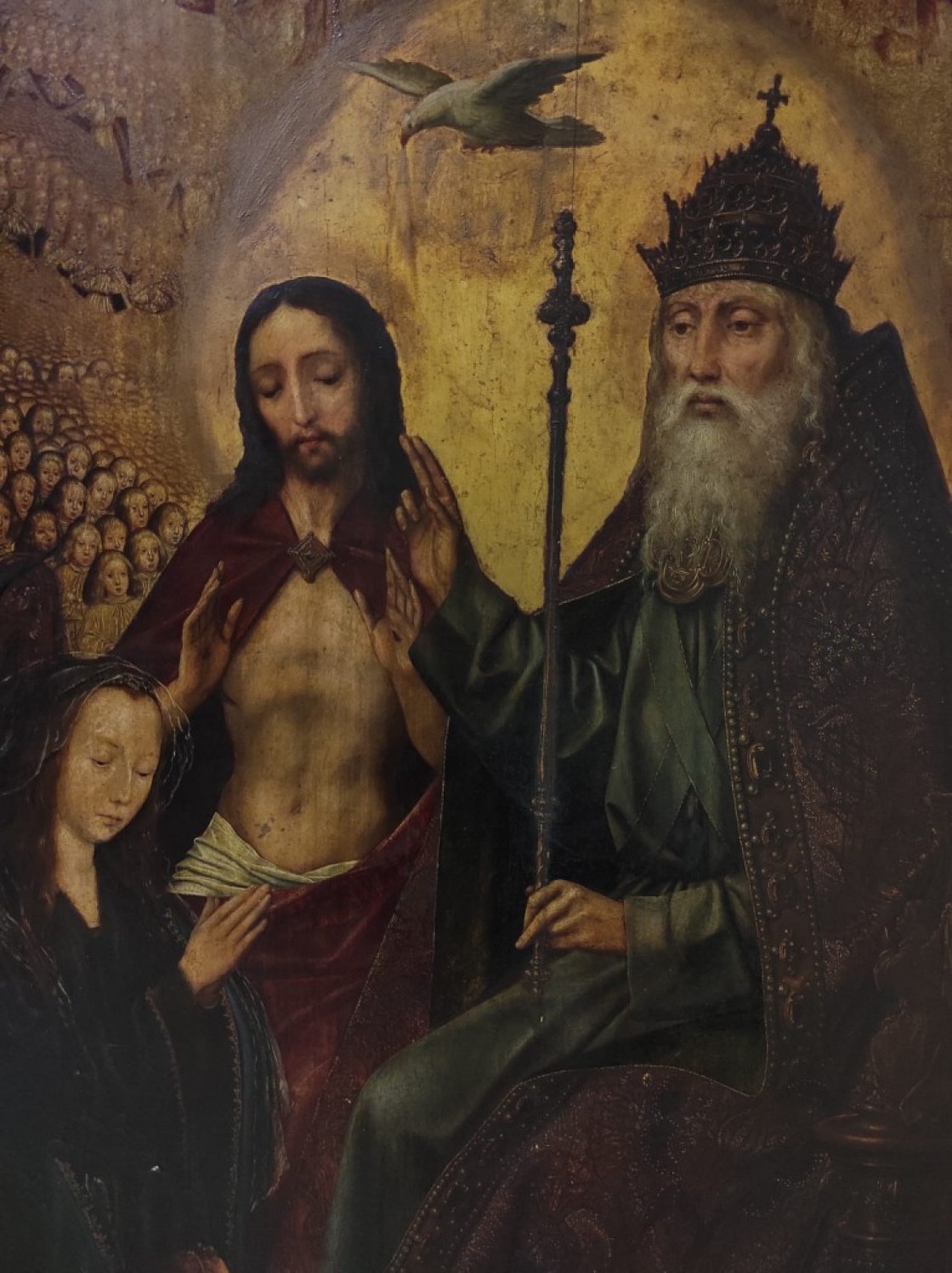 El Museo de Arte Sacro expondrá la pintura medieval ‘Exaltación de la Virgen’