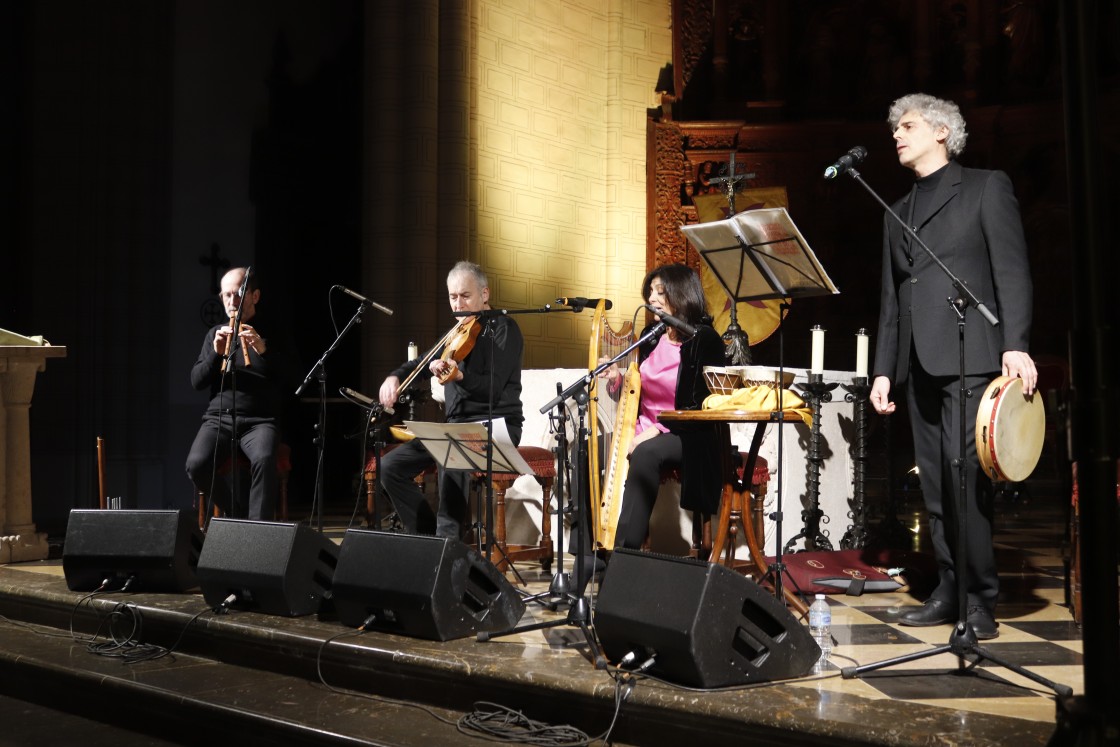 Emsemble Micrologus lleva a la Catedral de Teruel la elegante fiesta musical del 'Trecento' italiano