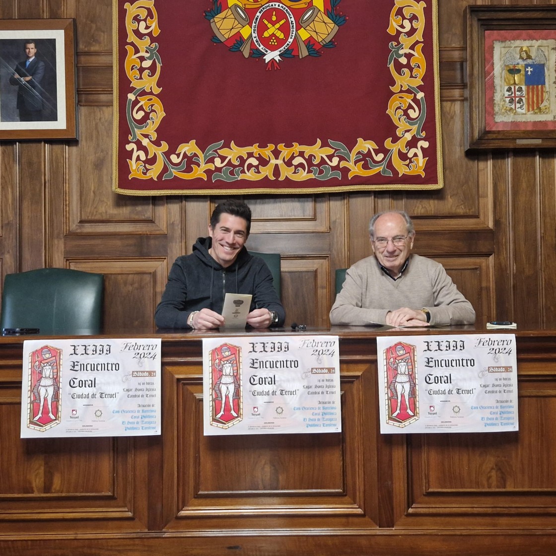 El XXIII Encuentro Coral Ciudad de Teruel se celebra este sábado en la Catedral