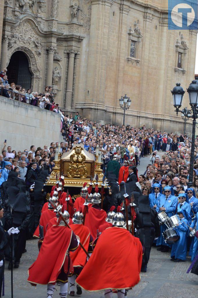 Alcañiz celebra la “Era de los hombres” con el Sellado del Sepulcro