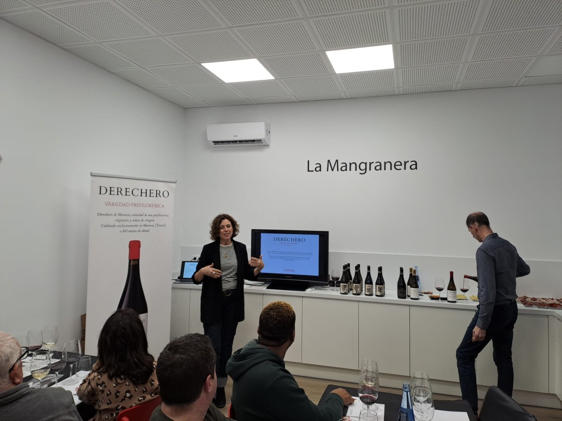 Bodegas Tempore presenta en Alcañiz la segunda añada de la variedad exclusiva Derechero