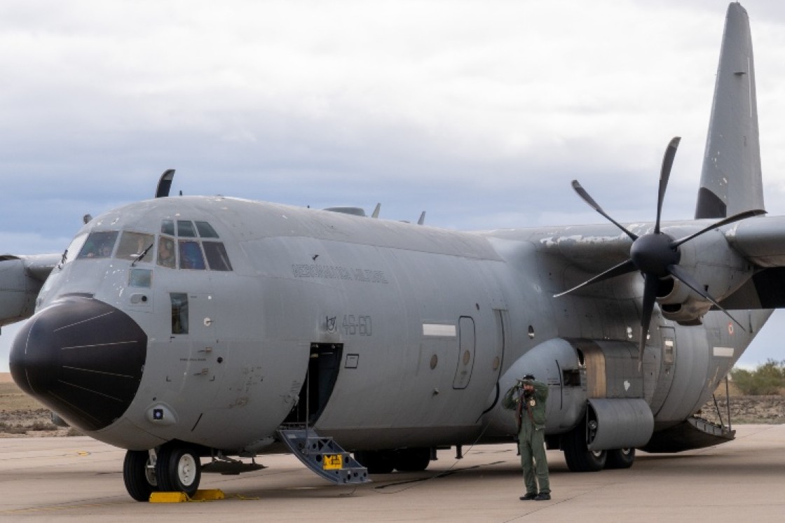 Aviones militares de seis países europeos maniobran sobre el Aeropuerto de Teruel