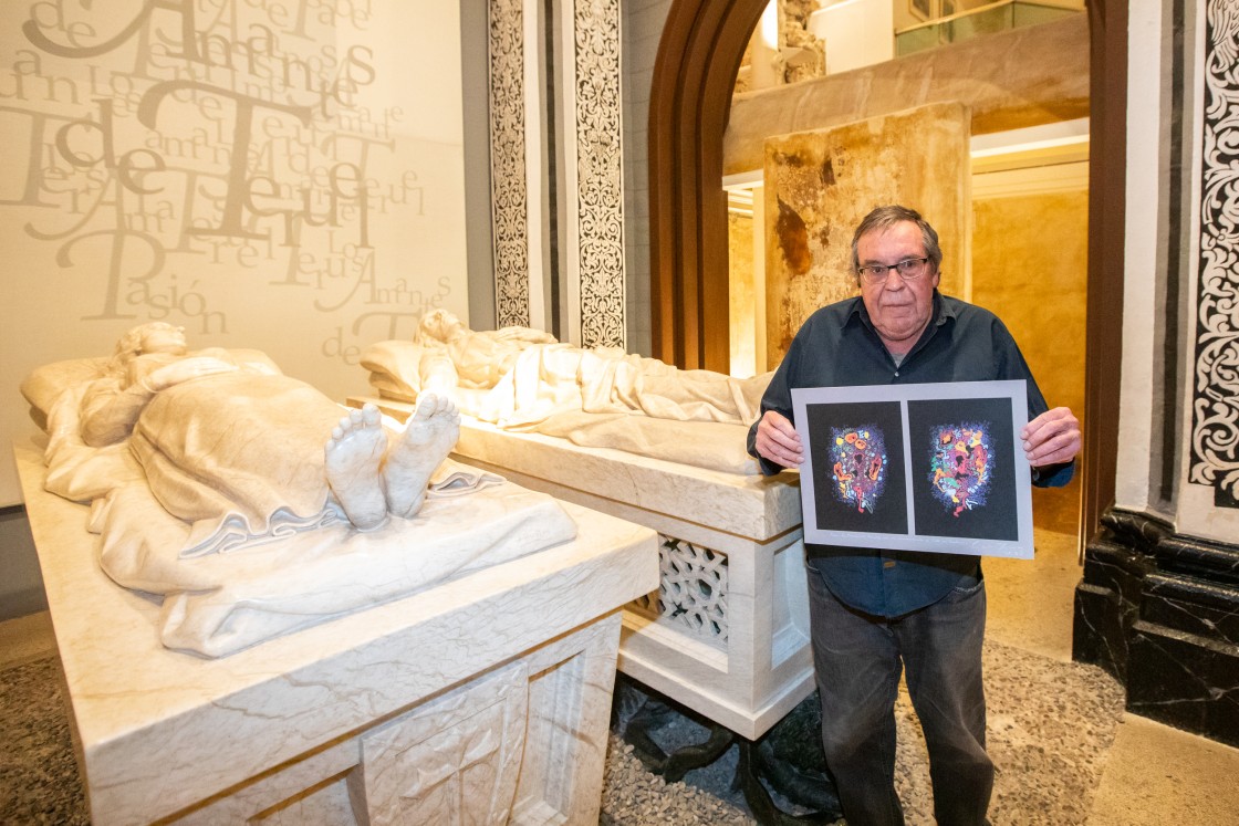 Gonzalo Tena entrega la última pieza de la Caja de Artes de la Fundación Amantes