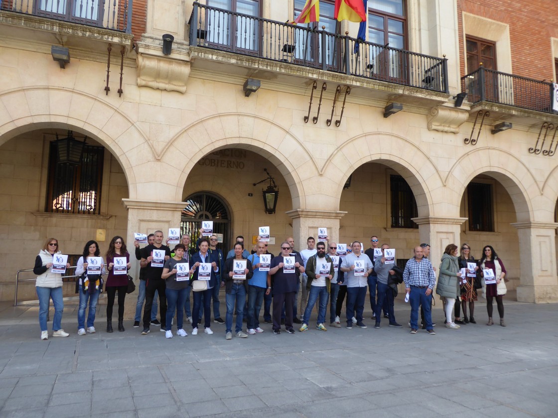 Trabajadores de la prisión de Teruel reclaman ser reconocidos como agentes de la autoridad