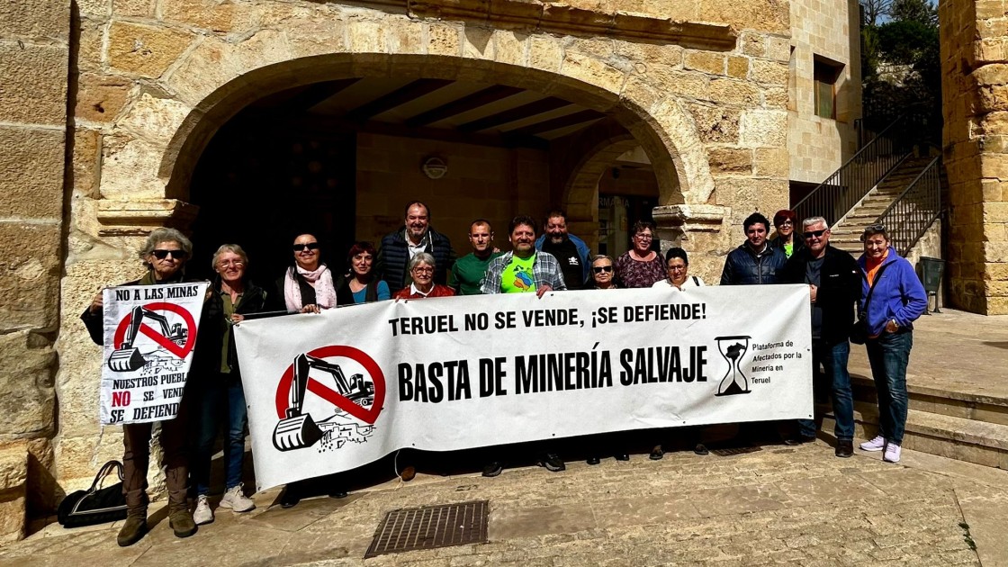 Varios ayuntamientos del Maestrazgo, Bajo Aragón y Cuencas Mineras toman acciones legales contra las minas de arcilla